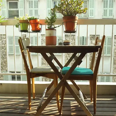 Sunny Port Old Town Free Private Parking - Clim & Balcony * ニース