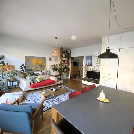 Sunny Garibaldi Port, Free Private Parking شقة نيس